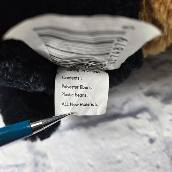 Walmart Holiday Rottweiler Dog Plush Stuffed Animal Leaf Antlers Penguin Scarf - Picture 15 of 16